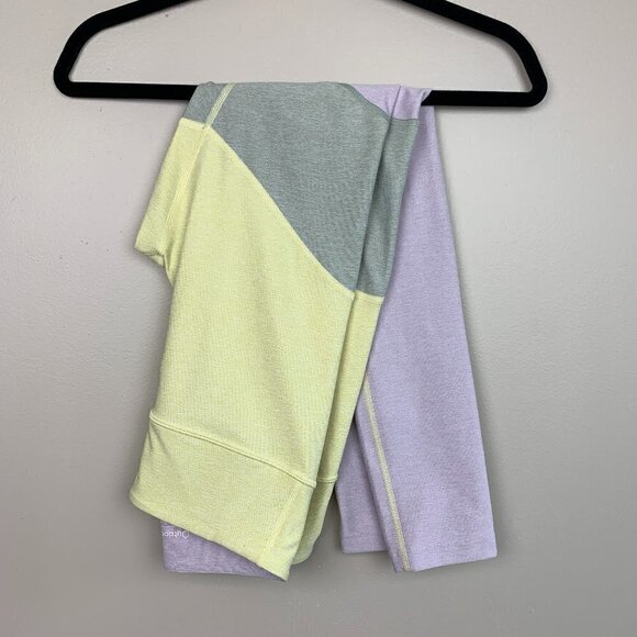 Outdoor Voices Pants - Outdoor Voices Color Block High Rise Leggings